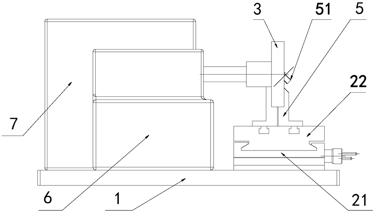 Device for coping notch joint surface of piston ring