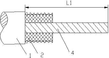 Installation technology of power cable aluminum alloy waterproof drawing head