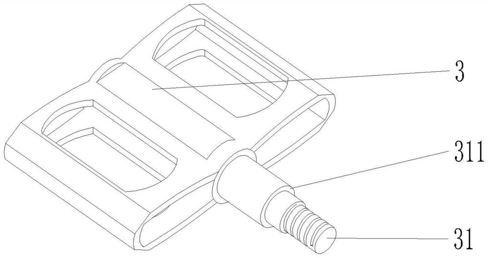 Bicycle pedal structure