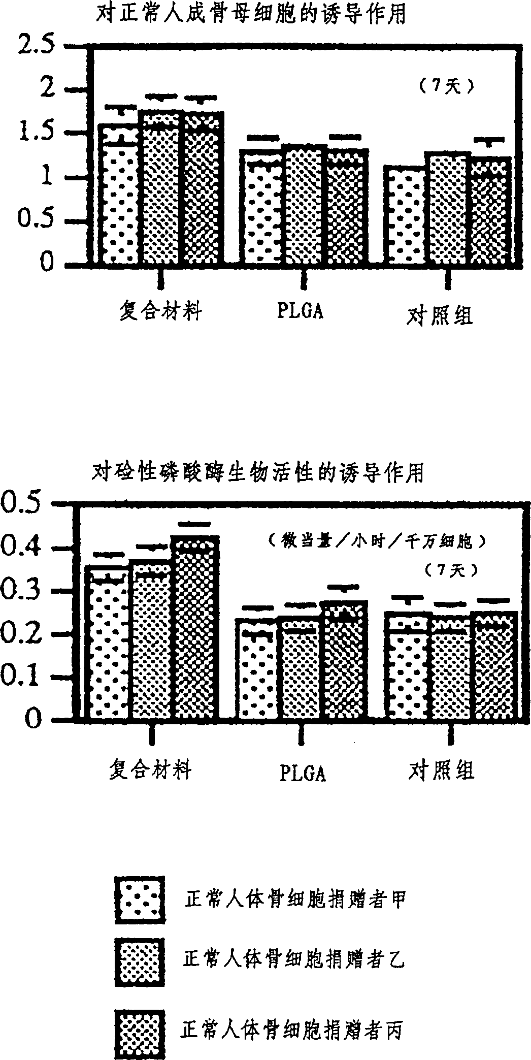 Biotechnological body bone tissue rack and its making process and use