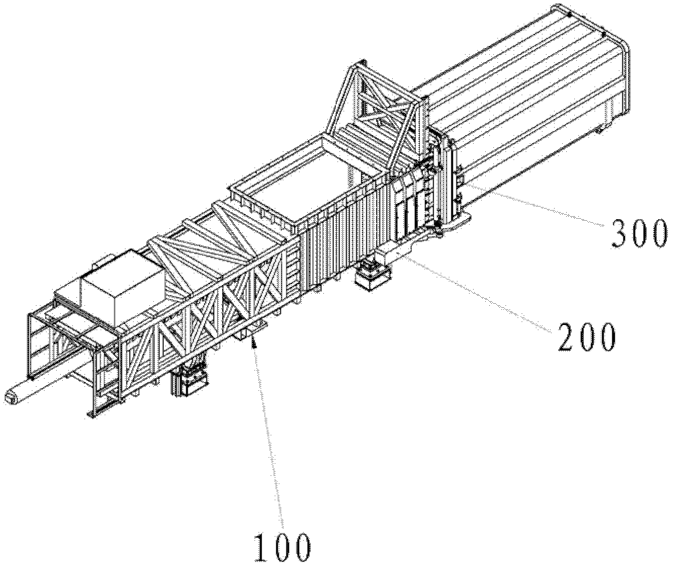 Rubbish pressure-filtering and dewatering machine with water collecting and draining system