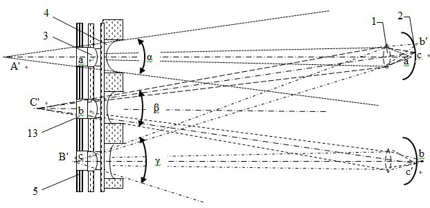 A naked-eye 3D local holographic display method