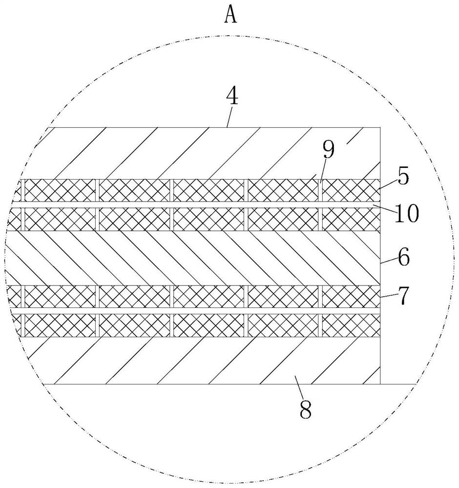 Rapid pressing device based on 5G optical module PCB