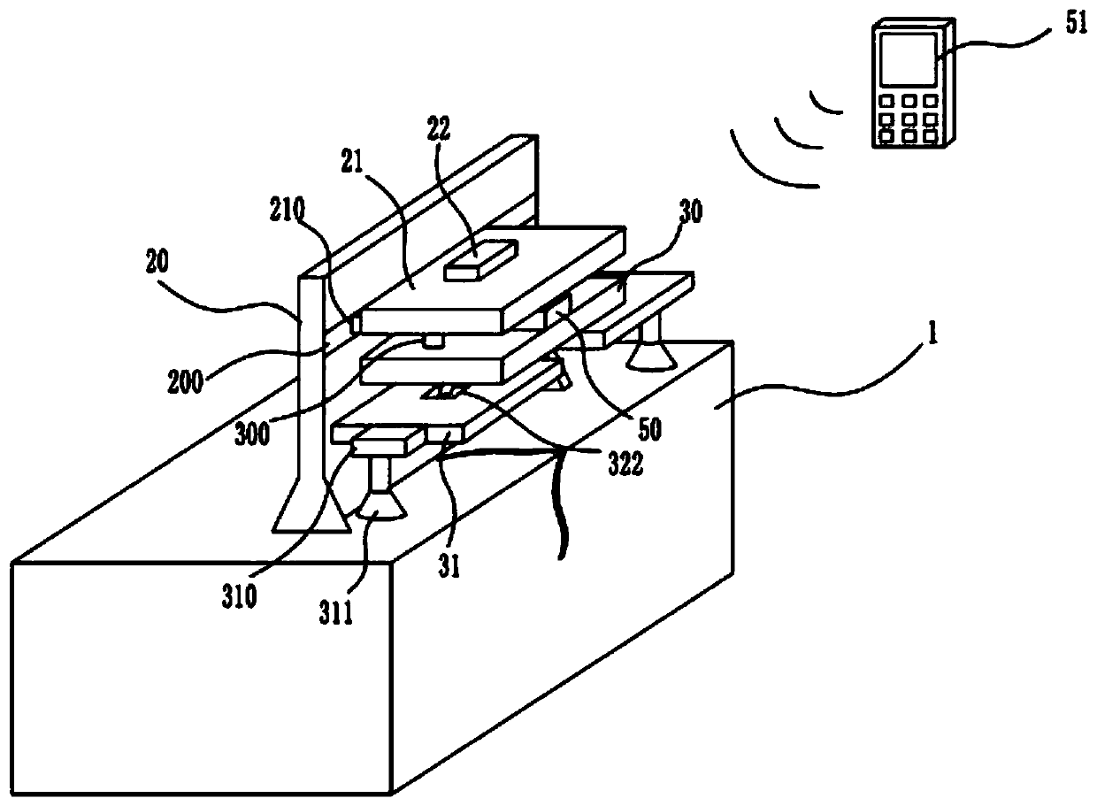 A test device and test method based on the real state of cracks