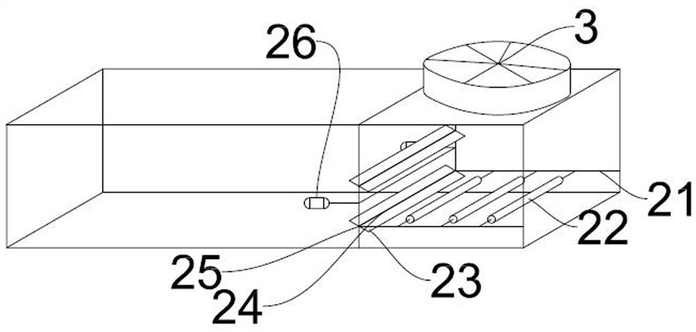 Fresh tea leaf treatment device and treatment method thereof