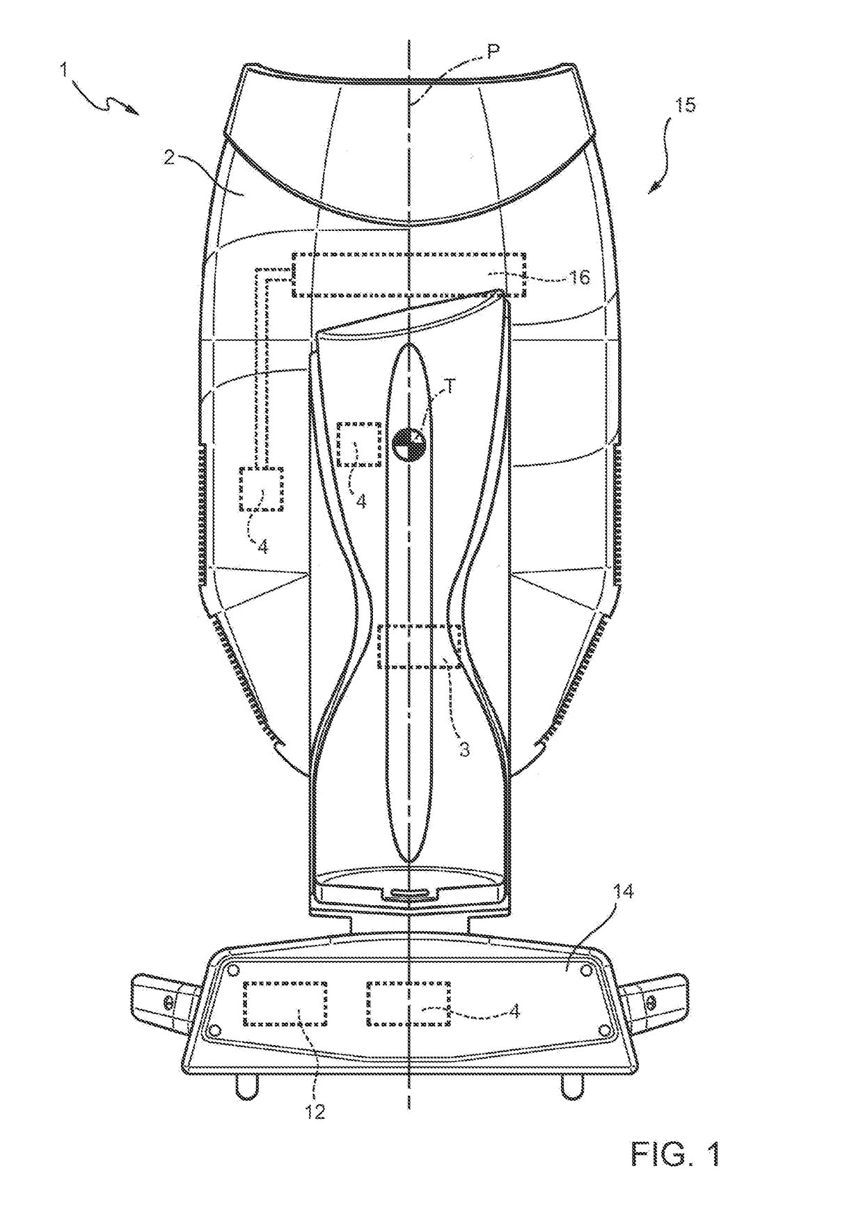 Lighting fixture and related control method