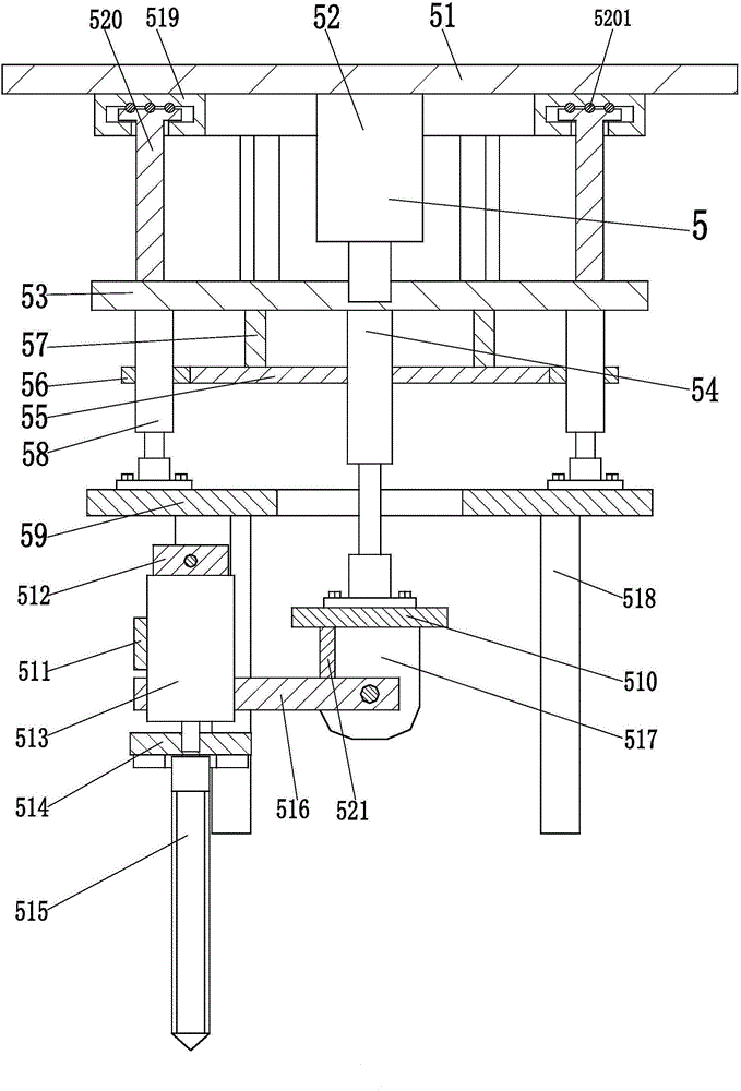 Automatic demounting and mounting device special for electric automobile charging pile and demounting and mounting method of automatic demounting and mounting device
