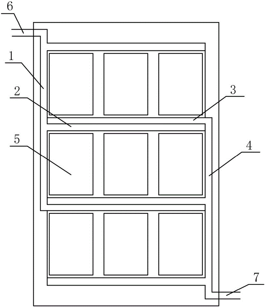 Sunscreen and stuffiness prevention cabinet door of outdoor self-lifting refrigerating cabinet