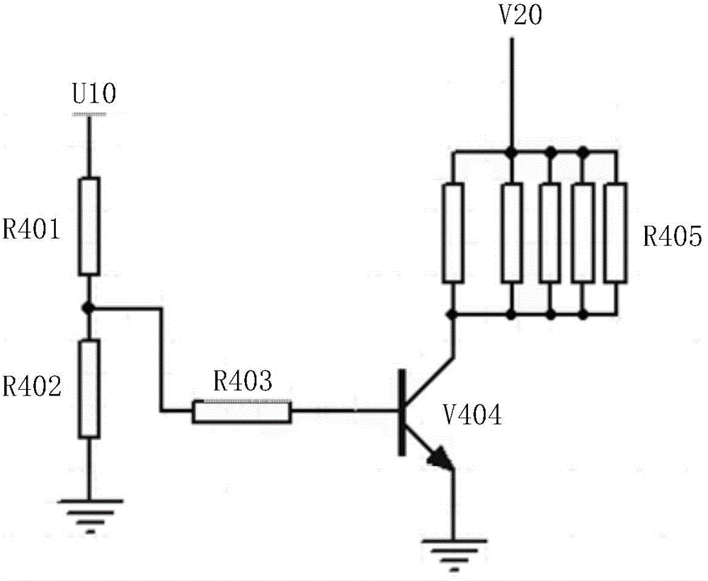 Low-voltage-side overvoltage protection circuit