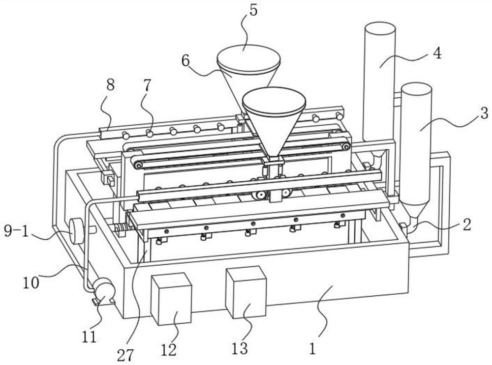 A pavement material strength test device with multiple detection functions