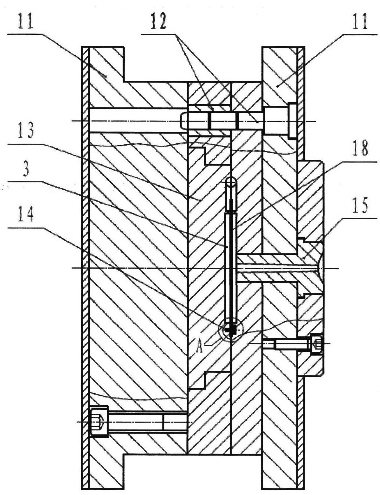 Injection molding method and equipment for single polymer composite product