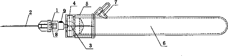 Disposable hard connecting band collection container and anti-freezing vacuum blood taking needle of bleeding opening