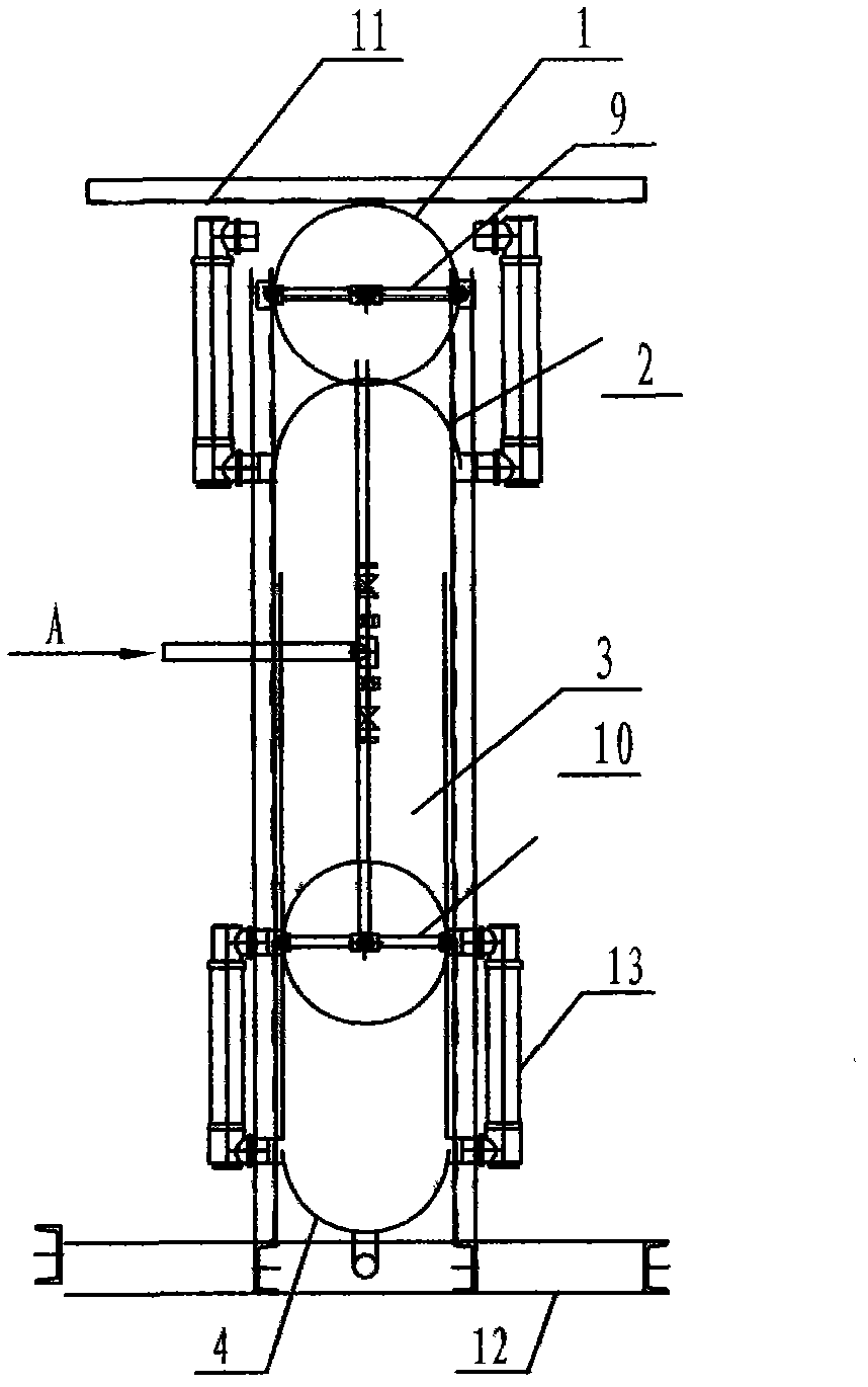 Device for treating organic smelly waste gas by utilizing coupled dielectric barrier discharge plasma