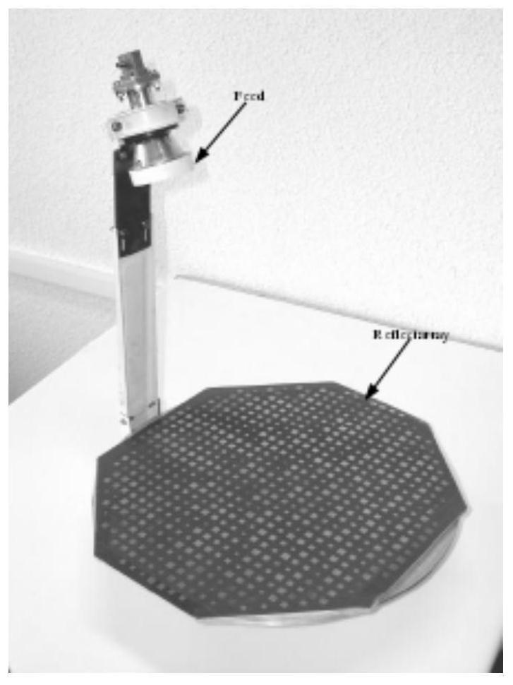 Ultra-large-aperture planar reflection array antenna