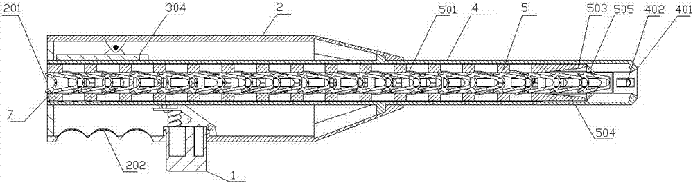 Scalp clip output device