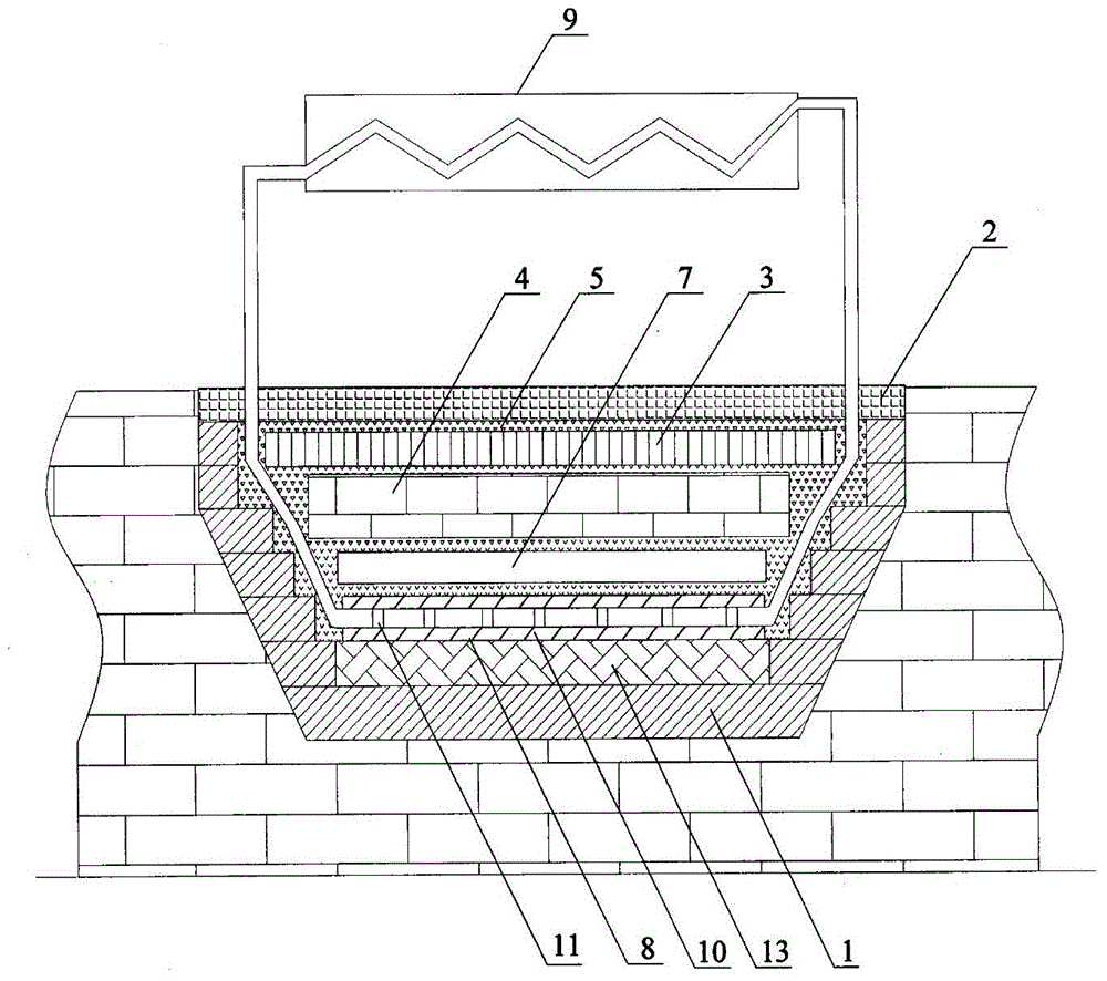 Thermal induction type coke oven after heat recycling power generation system based on efficient drive power supply circuit