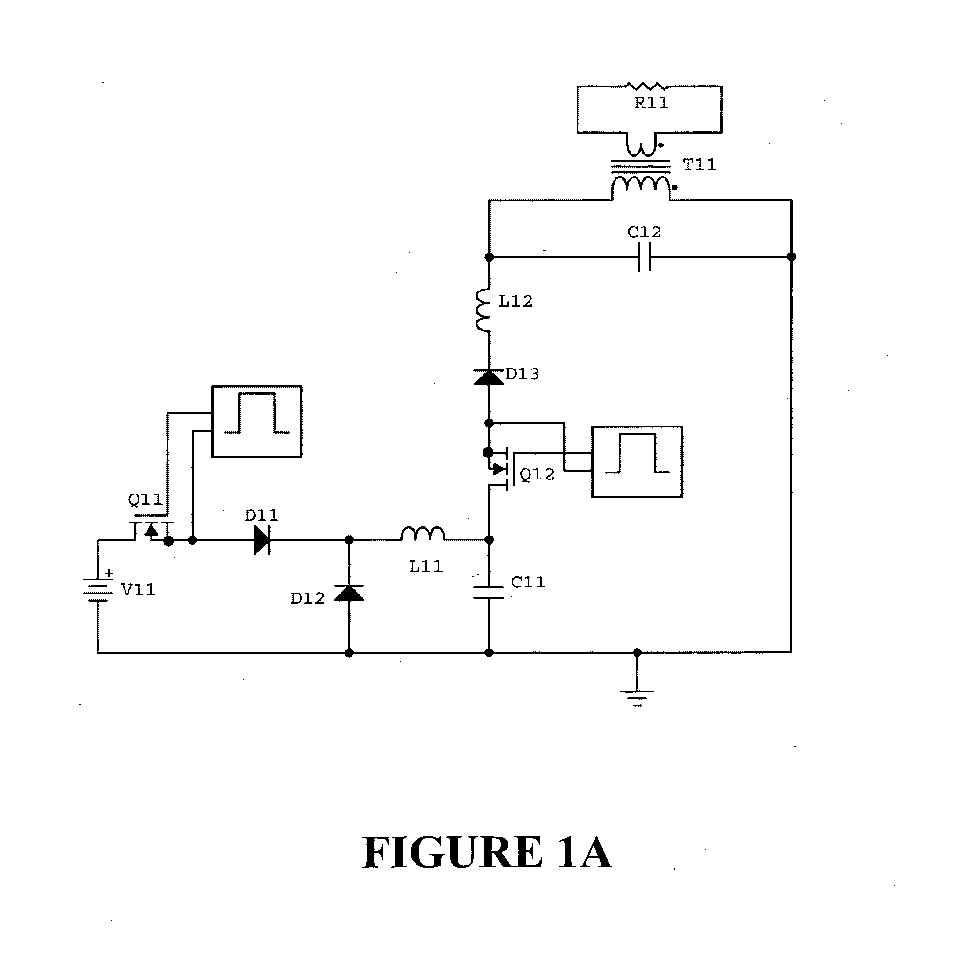Circuit and method for coupling electrical energy to a resonated inductive load