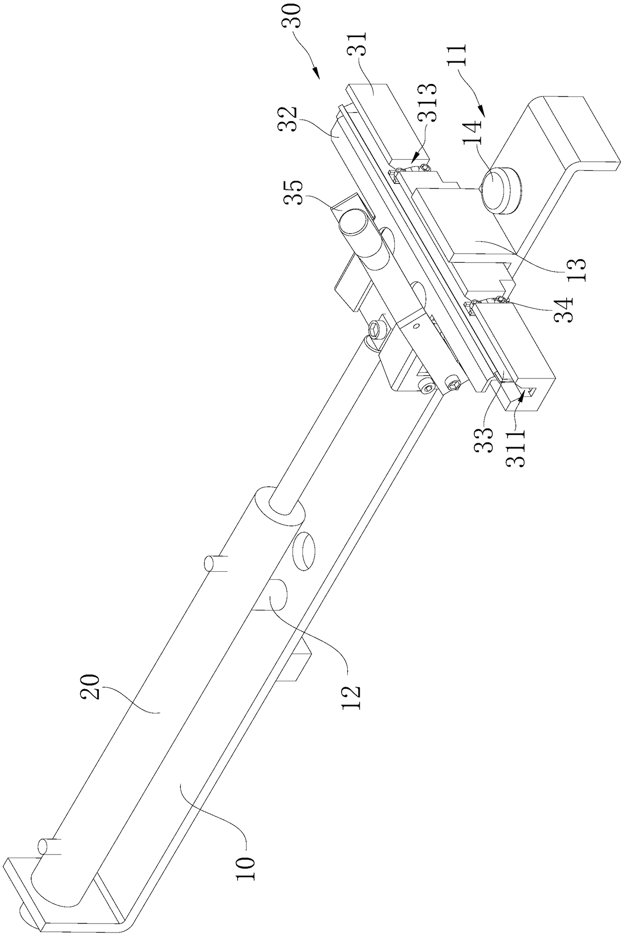 Silk screen production device