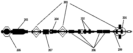 Multifunctional shaft detection device and detection method