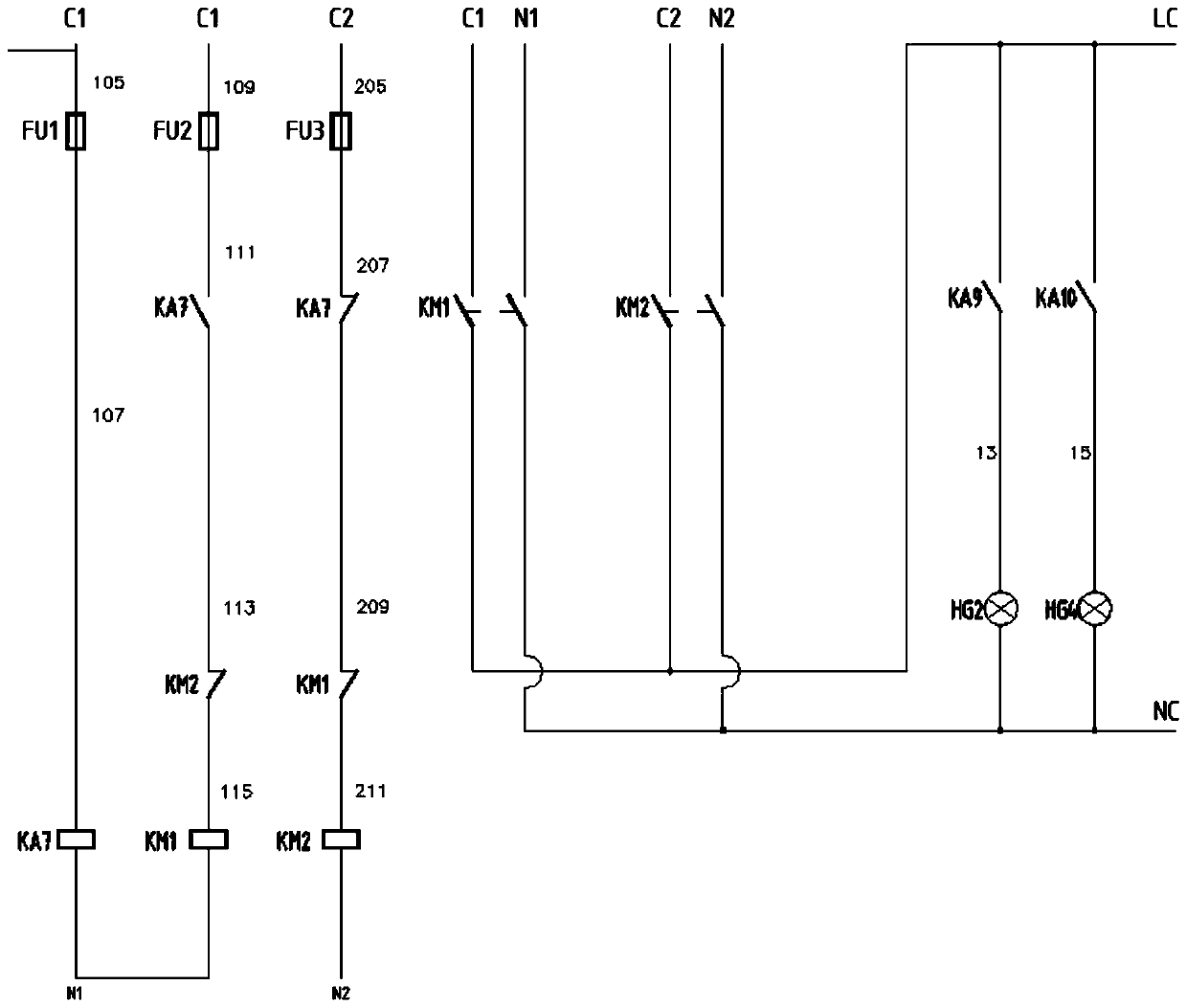 Fire-extinguishing special-type dual power supply control equipment