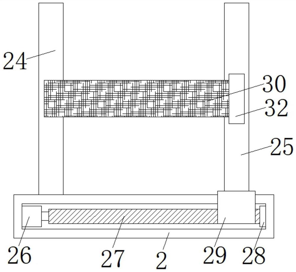 Building steel structure transfer device