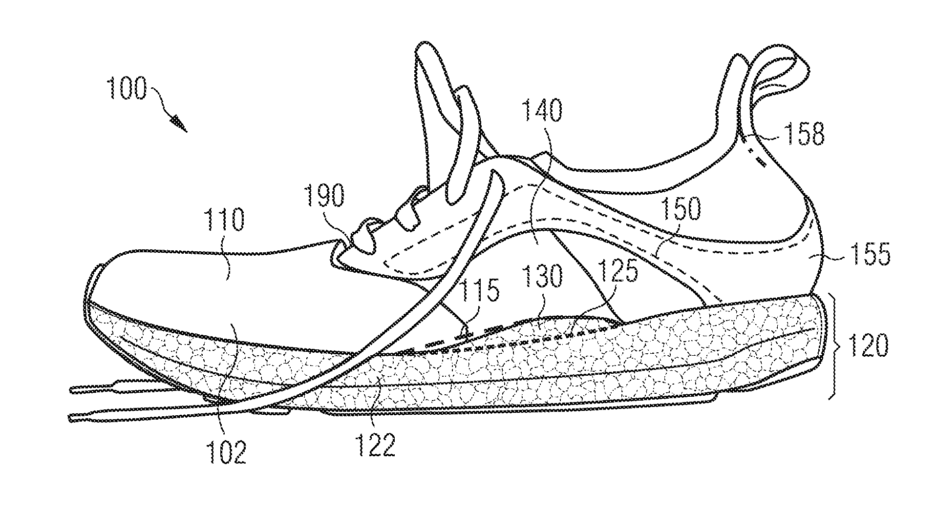Sports Shoe and Method for the Manufacture Thereof