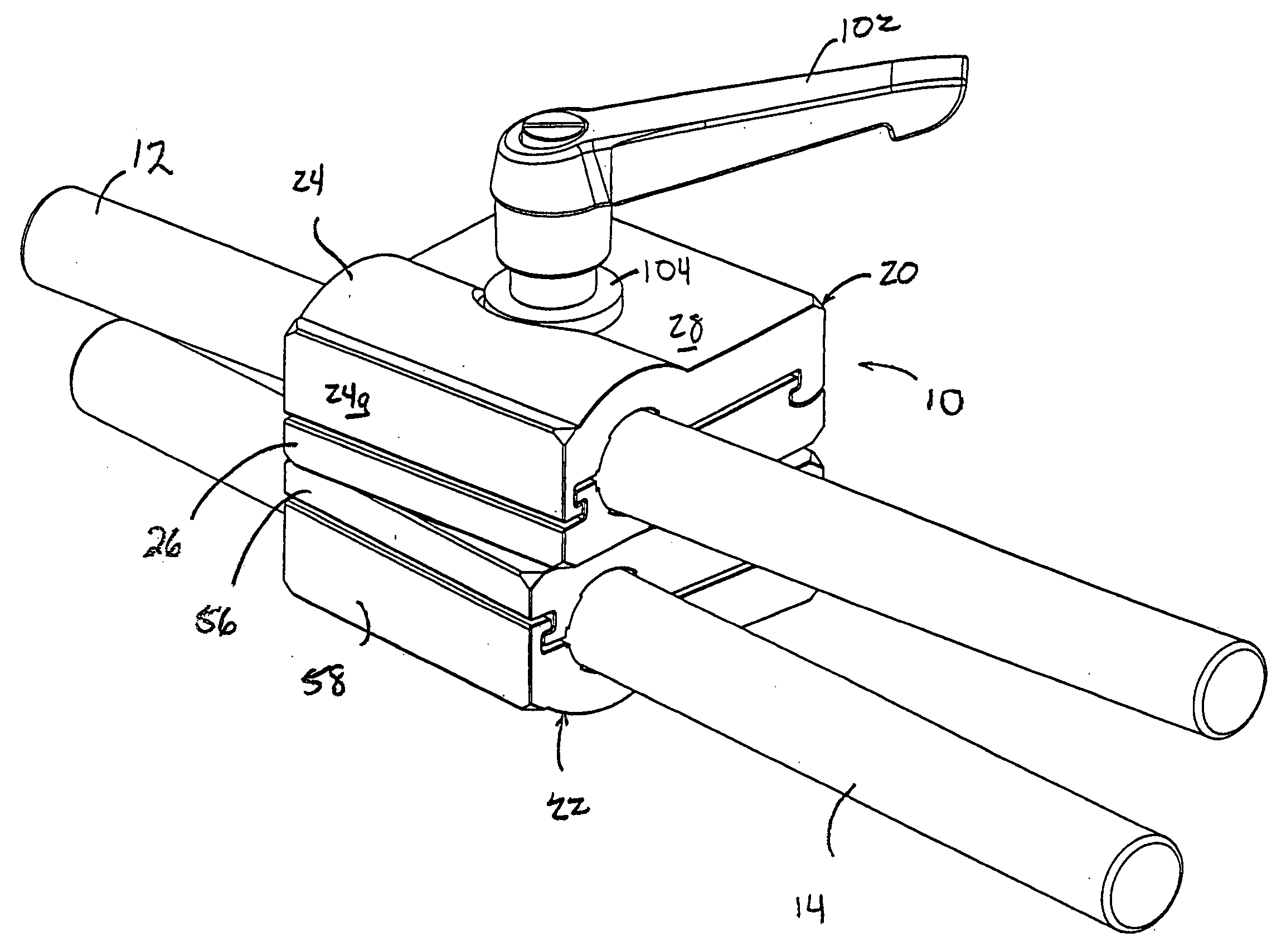 Clamping mechanism for folder gluer machine
