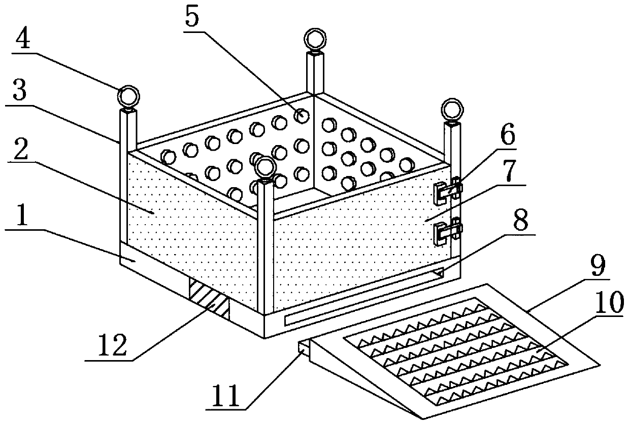 An ore lifting device for shale gas development