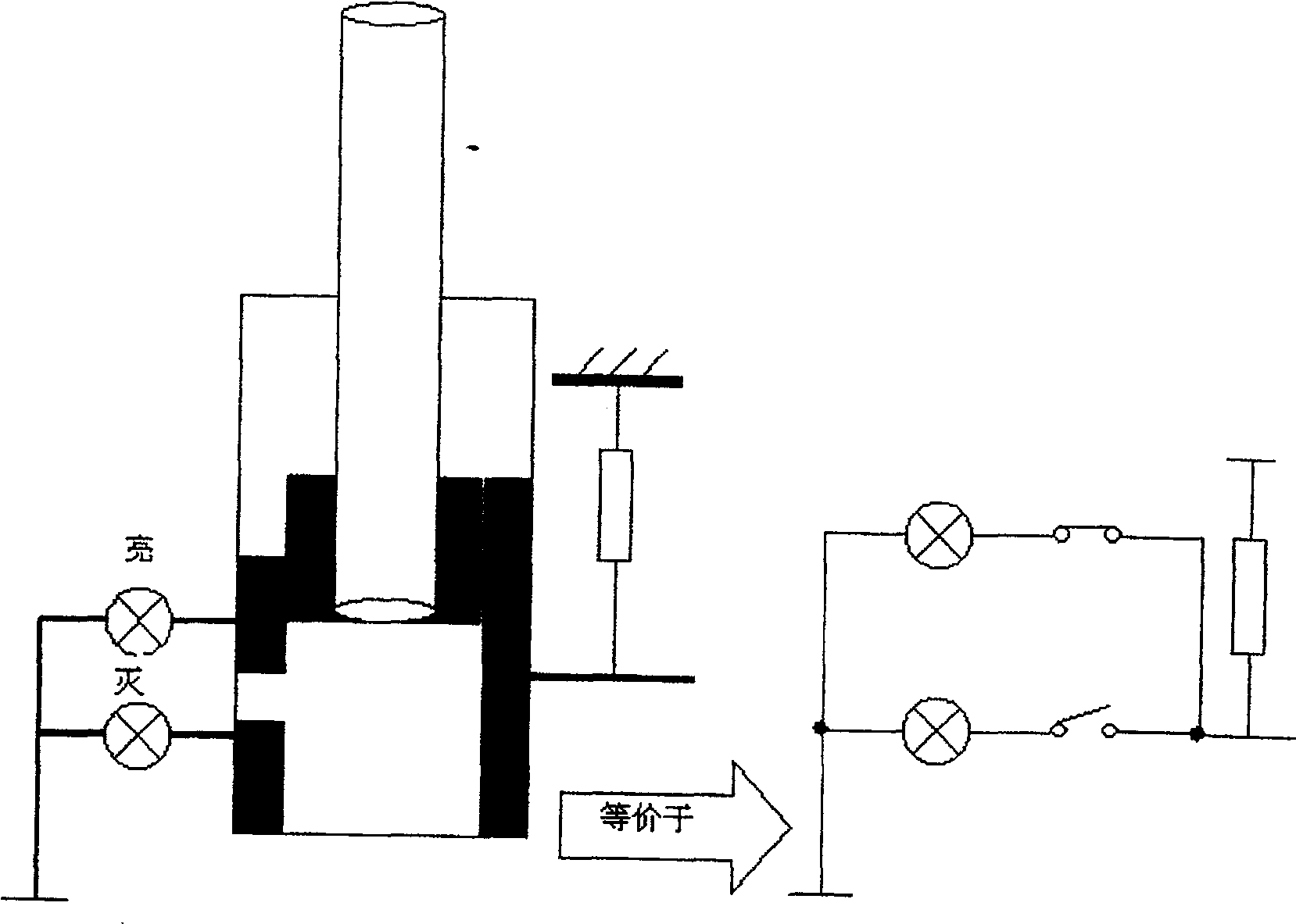 Method for realizing multifunctional mobile phone key