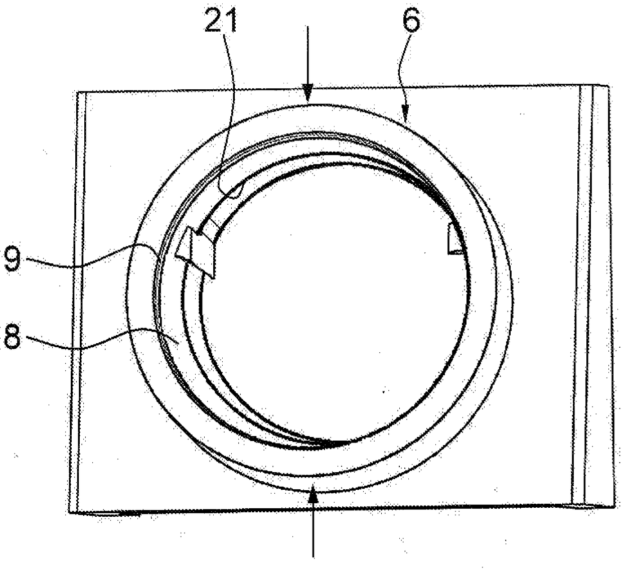 Method and device for fitting angular contact roller bearing