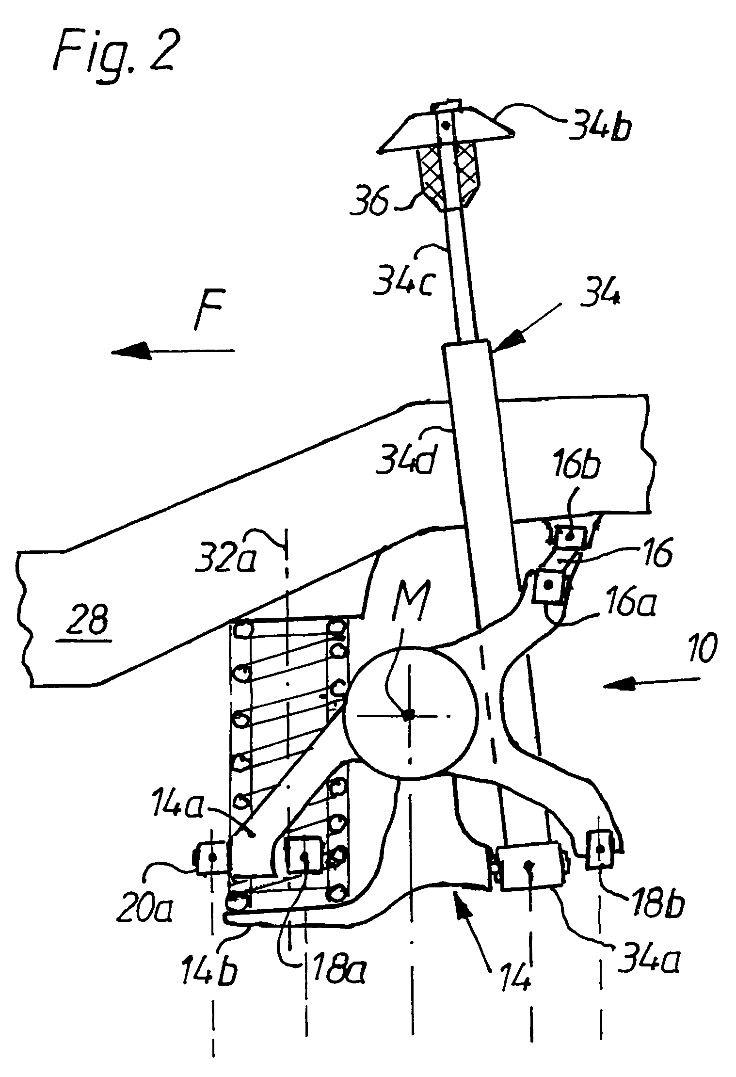 Independent wheel suspension for the rear wheels of motor vehicles