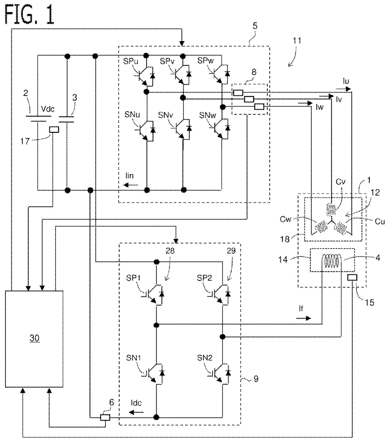 Controller for ac rotary machine