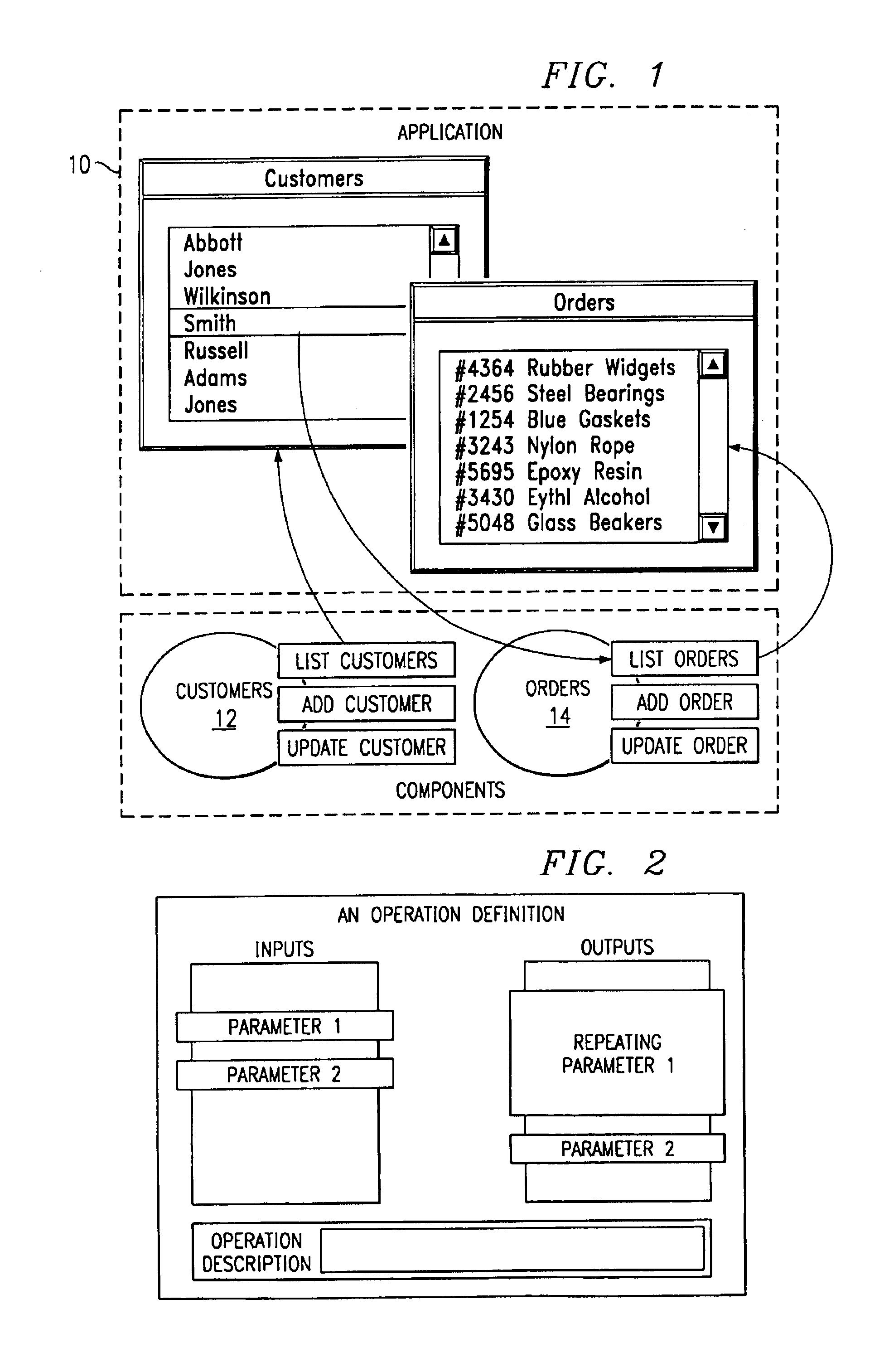 Method and system for assembling and utilizing components in component object systems
