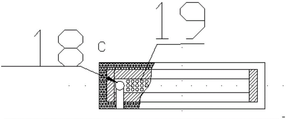 Composite type immersed membrane component