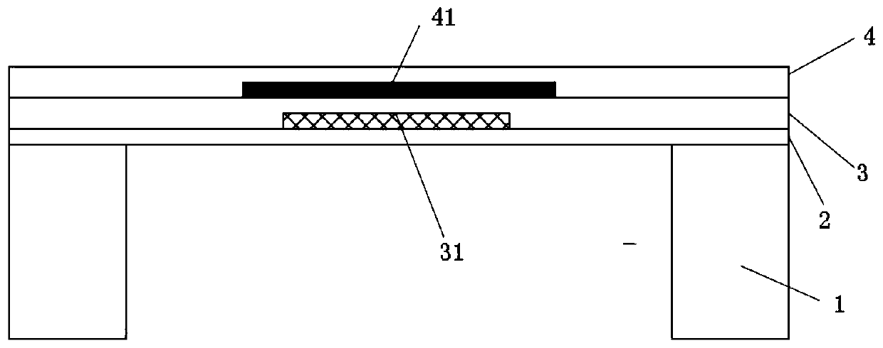 MEMS micro-heater with an integrated temperature sensor