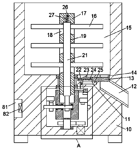 Device used for printing and machining materials