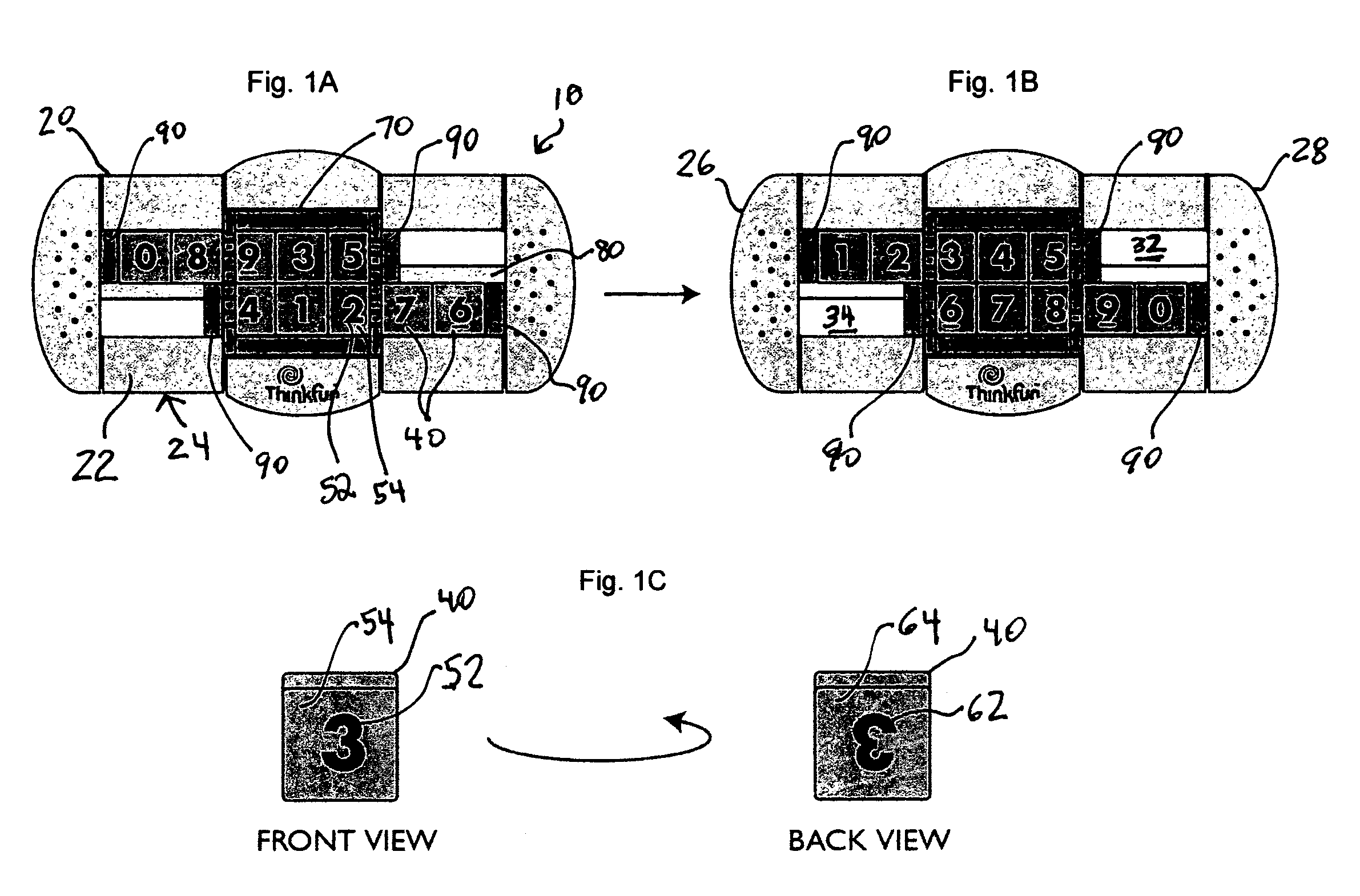 Puzzle game incorporating a rotational element and methods of playing thereof
