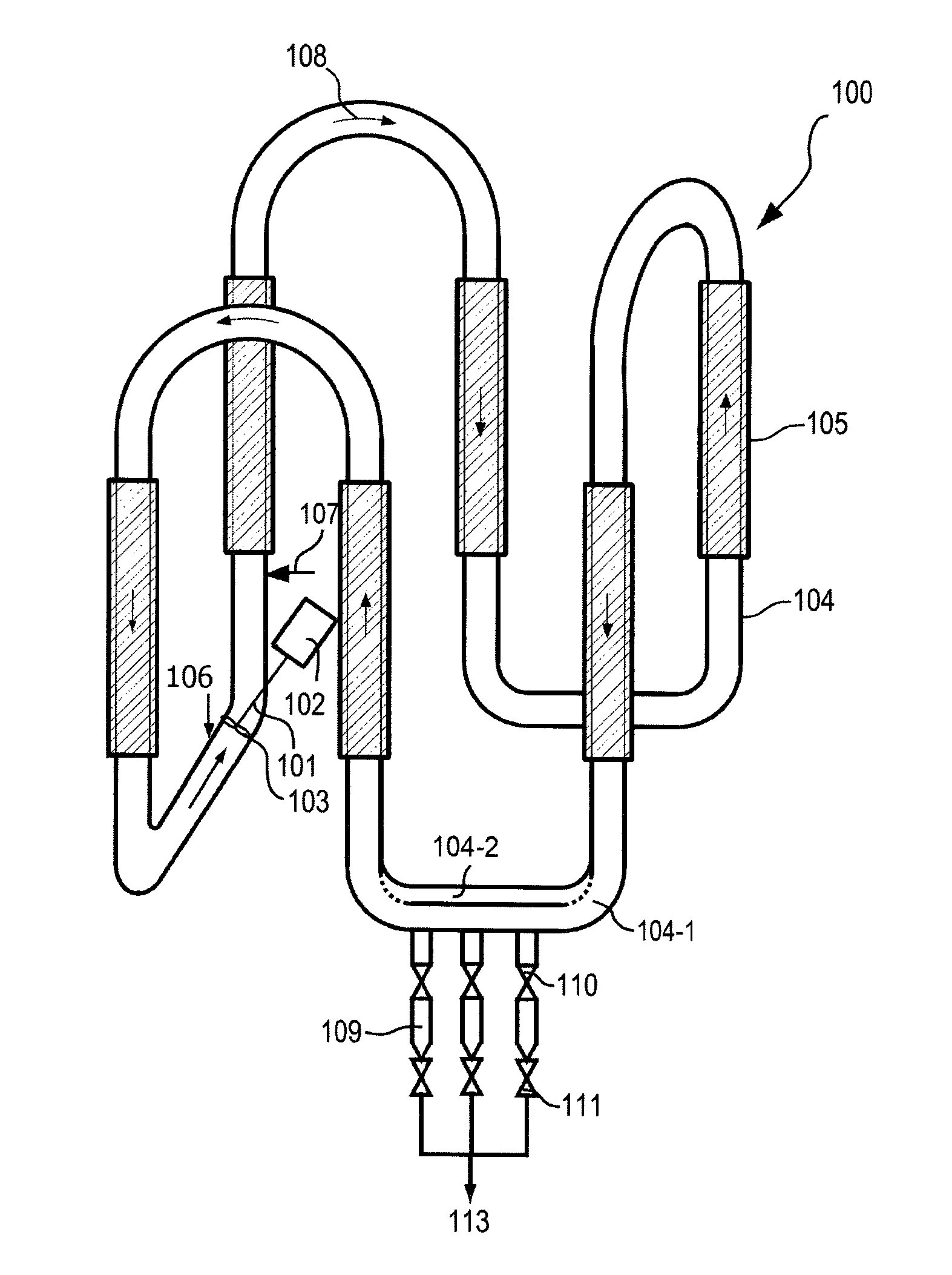 Process for preparing a polyethylene product in a polymerization loop reactor