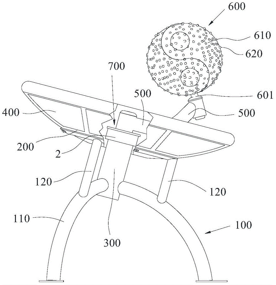 A kind of Tai Chi ball device