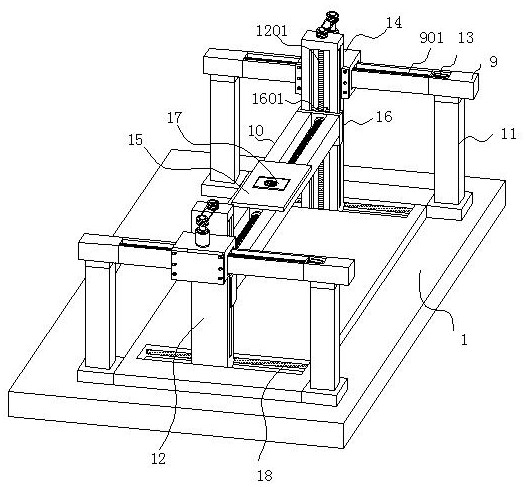 Milling device capable of detecting wear state of cutter and applied to machining of special-shaped crank arm