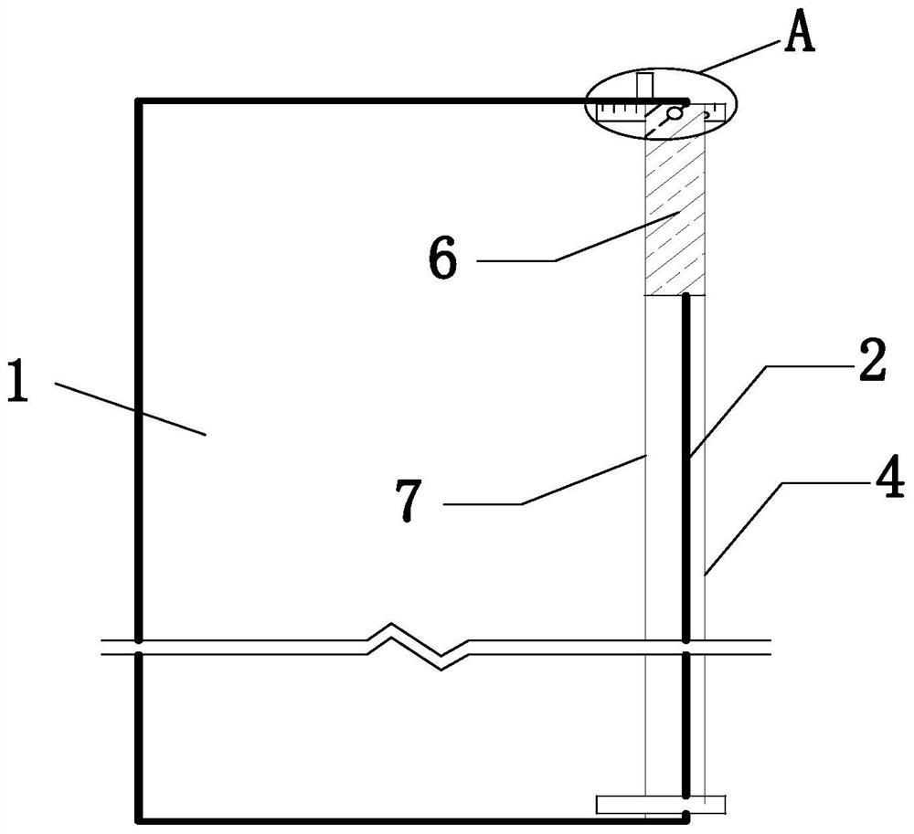 A method for controlling the verticality of the base-level stucco on the external corner of the exterior wall of a high-rise building