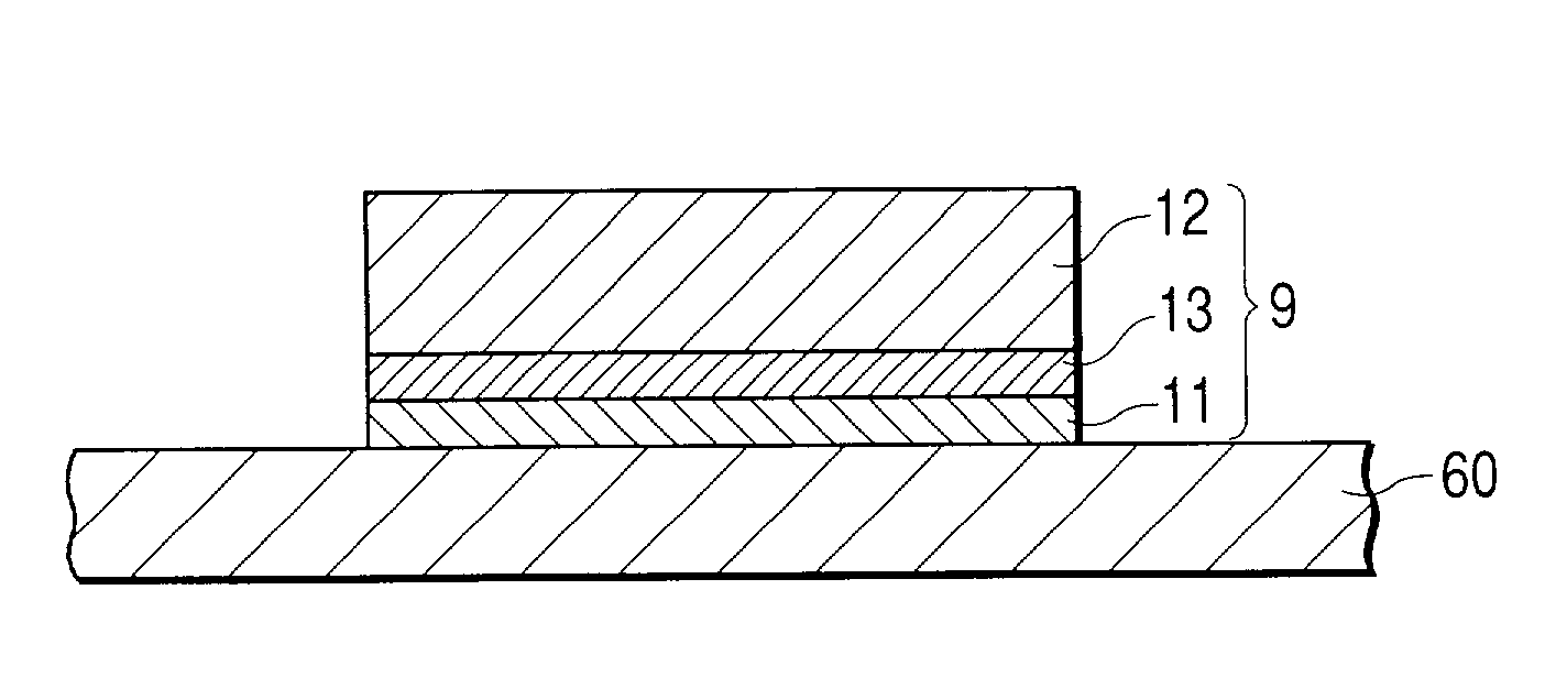 Process of manufacturing a piezoelectric element