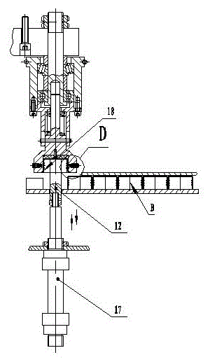 Buffer double-head cap screwing device