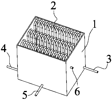 Waste gas waste heat recovery device