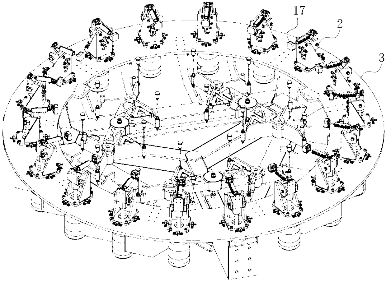 An Angle Adaptive High Precision Mirror Body Lateral Support Mechanism