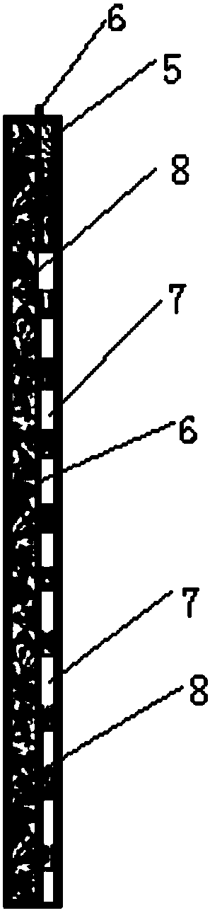 Deep-layer one-time hole forming construction method through matching of blasting and rotary drilling rig