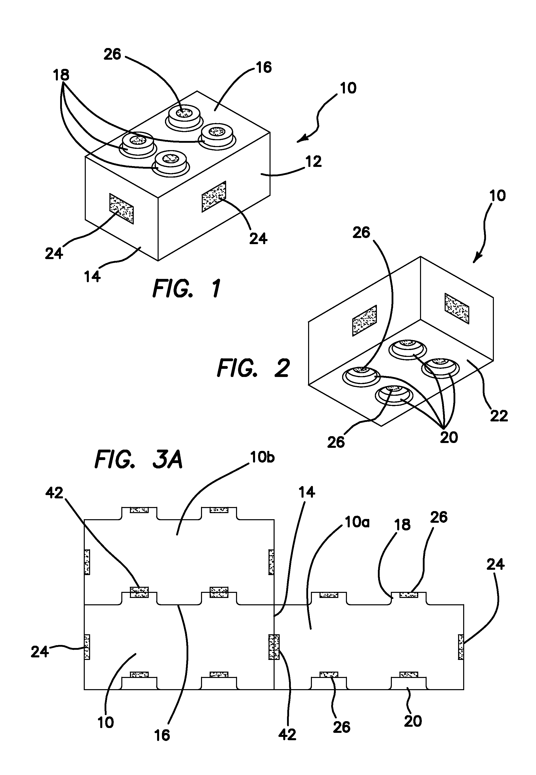 Apparatus and Method for Bonding Three Dimensional Construction Toys when Assembled