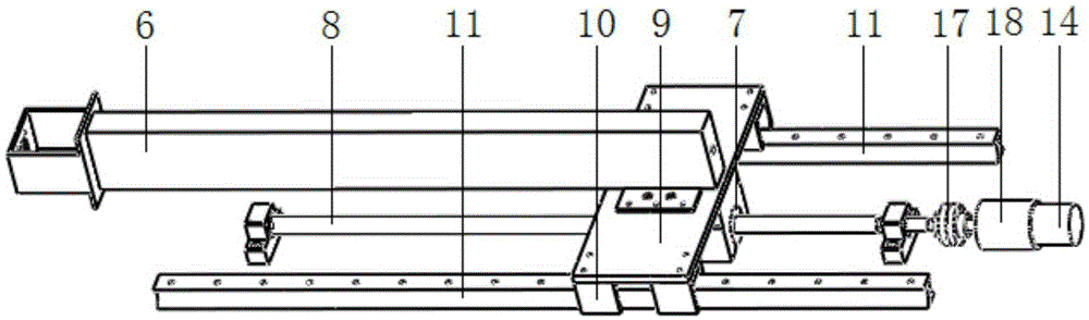 A test method for a thin-walled cylindrical shell member vibration test system