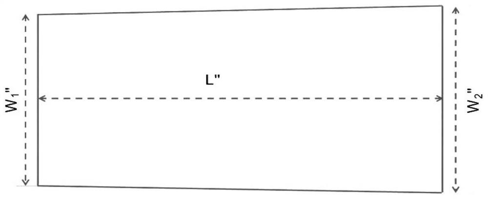 Rolling method of wedge-shaped blank
