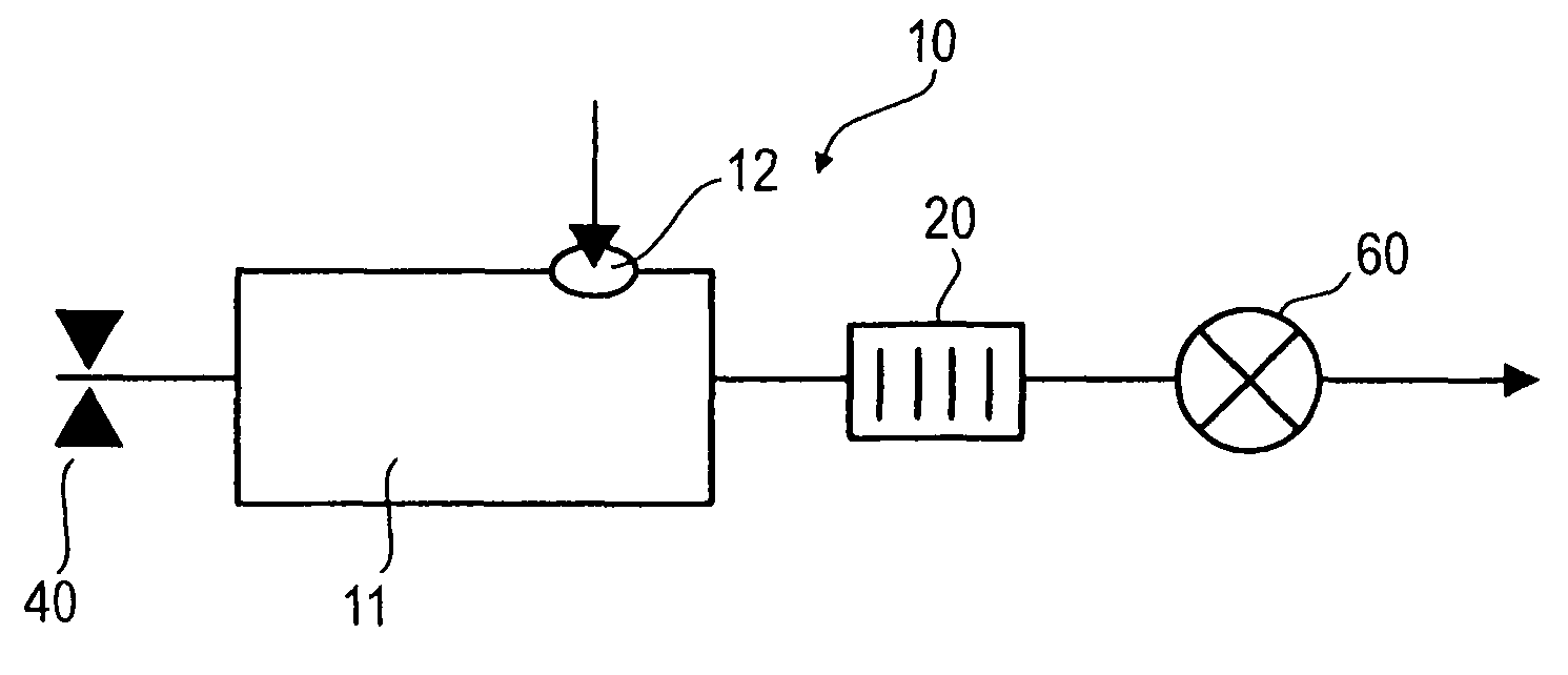 Dialysis liquid circuit, dialysis apparatus comprising a dialysis liquid circuit, method for detecting air in a dialysis liquid flowing through a dialysis liquid circuit, and use of a gas sensor in a dialysis liquid circuit